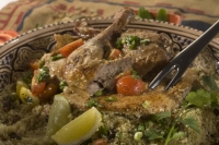 Marinovaná kuřecí stehna s kořením garam masala