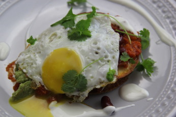 Huevos rancheros - Rančerské fazole